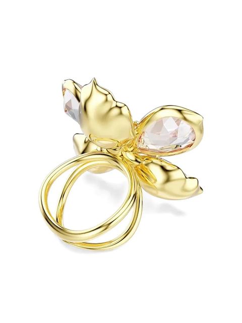 Swarovski flower ring - Gold - zdjęcie produktu nr 2
