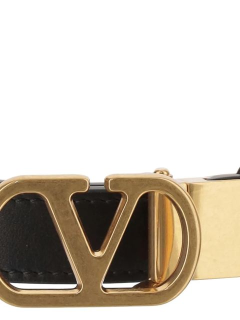 Valentino Garavani Vlogo reversible belt - Black