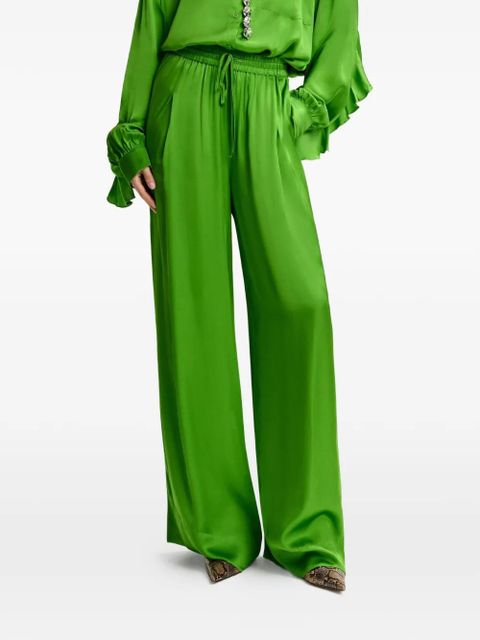 Essentiel Antwerp drawstring-fastening trousers - Green