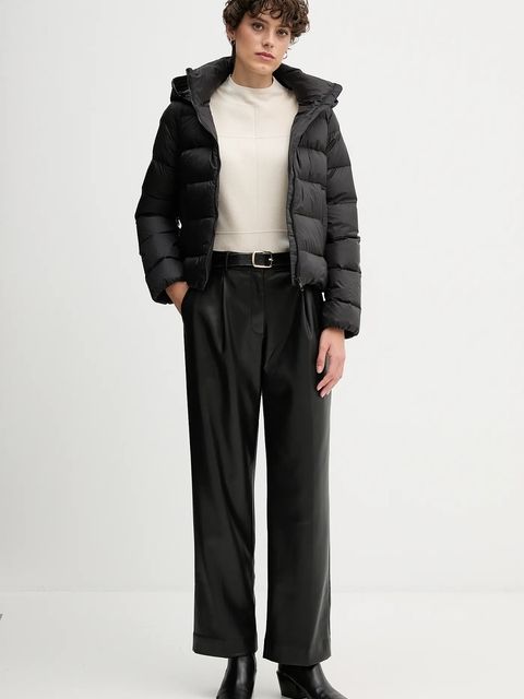 Tommy Hilfiger kurtka puchowa kolor czarny zimowa WW0WW43581