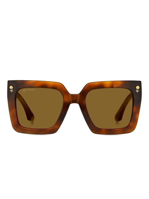 ETRO ColourStripes sunglasses - Brown - zdjęcie produktu nr 1