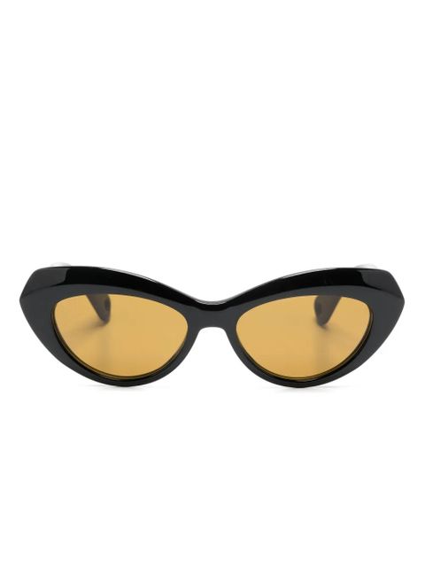 Lanvin cat-eye logo-detail sunglasses - Black - zdjęcie produktu nr 1