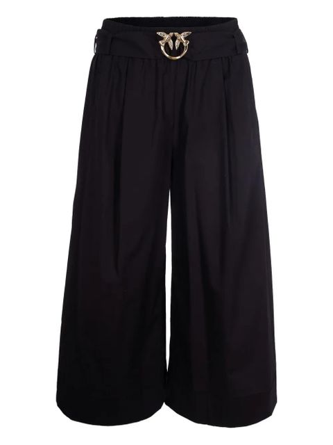 PINKO logo-buckle shorts - Black - zdjęcie produktu nr 1