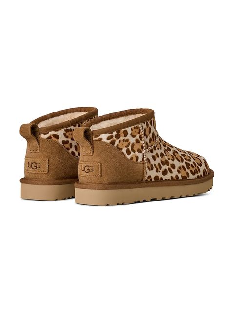 UGG śniegowce zamszowe W Classic Ultra Mini Plains