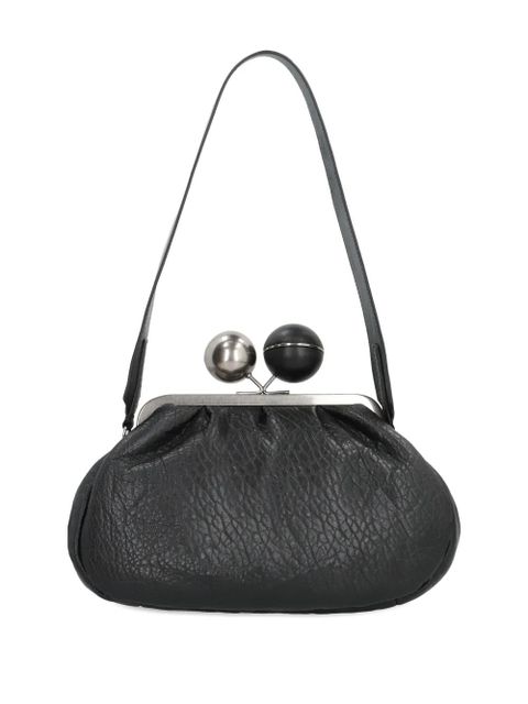 Weekend Max Mara ball-embellished frame clutch bag - Black - zdjęcie produktu nr 2