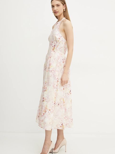 Bardot sukienka kolor różowy maxi rozkloszowana 59251DB1 - zdjęcie produktu nr 2