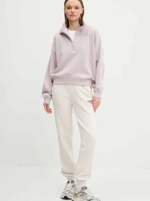 Abercrombie & Fitch t-shirt damski kolor biały KI139-5273