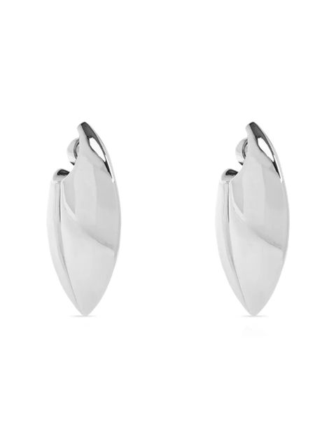 Givenchy Cocoon curved-shape earrings - Silver