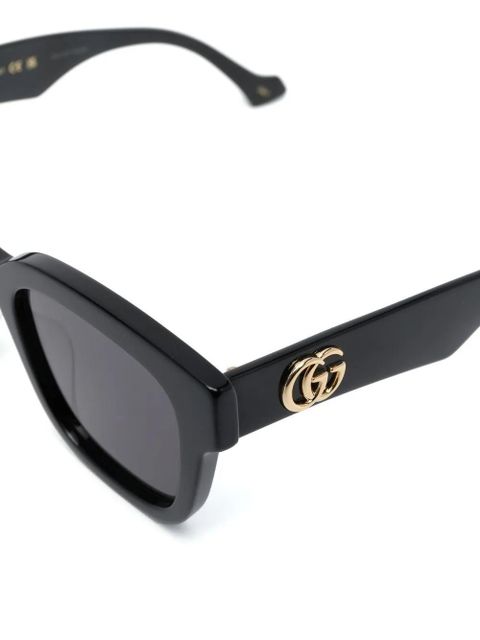 Gucci Eyewear GG0998S Logo Sunglasses - Black