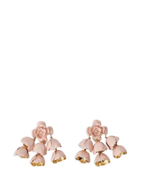 Chloé floral drop earrings - Pink - zdjęcie produktu nr 1