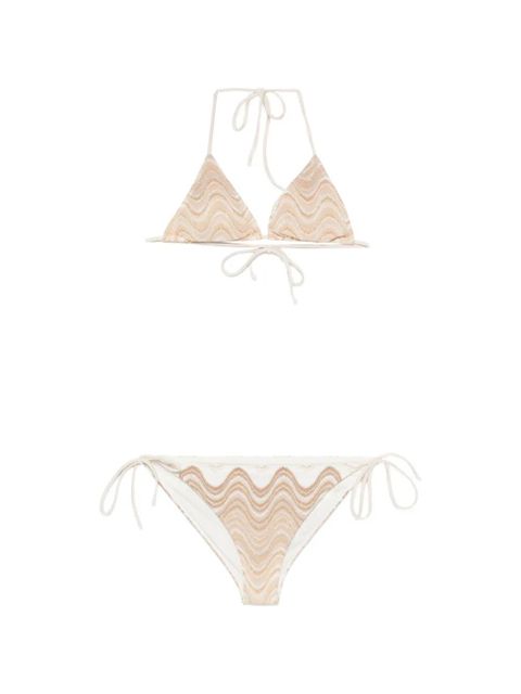 MC2 Saint Barth Levyne tie-fastening bikini - Neutrals - zdjęcie produktu nr 1