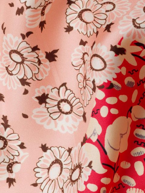 Prada silk scarf - Pink - zdjęcie produktu nr 2