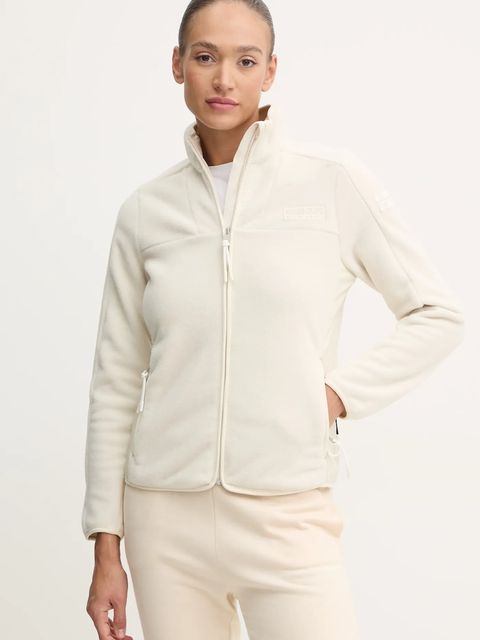 Napapijri bluza Yupik 2.0 damska kolor beżowy gładka NP0A4I55N1J1 - zdjęcie produktu nr 1