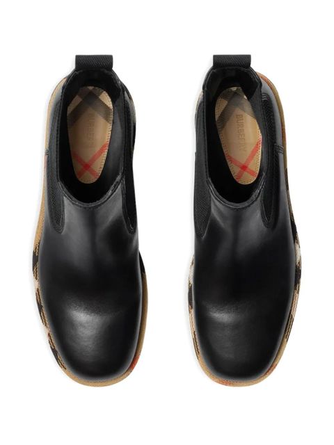 Burberry Gravel Chelsea boots - Black