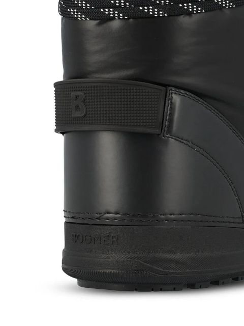 BOGNER padded lace-up boots - Black