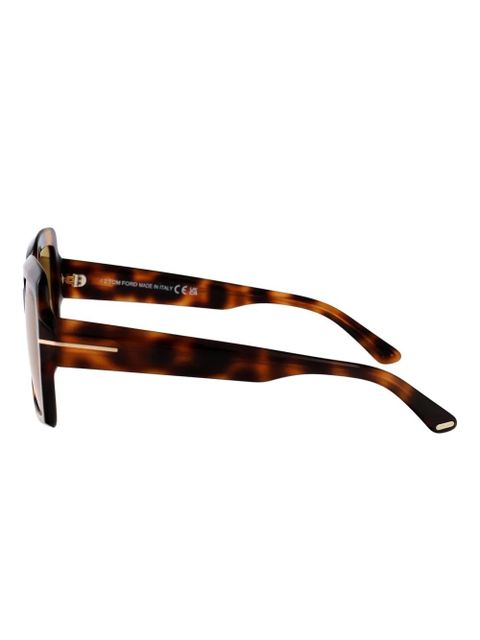 TOM FORD Eyewear square-frame sunglasses - Brown