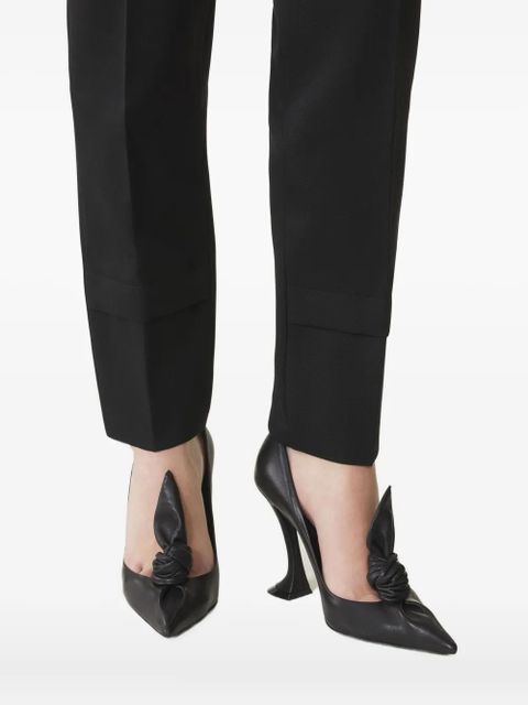 Lanvin 100mm bow pumps - Black