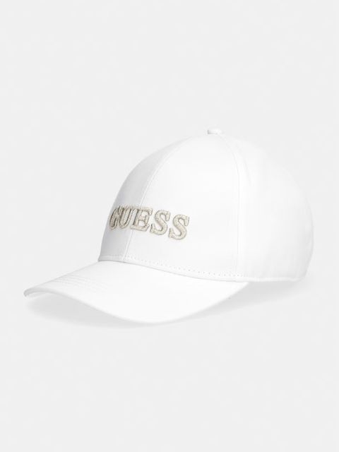 Guess czapka z daszkiem bawełniana