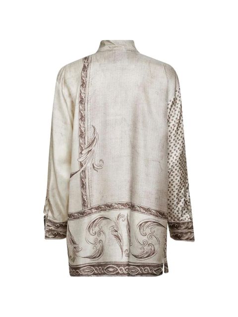 Max Mara buttoned printed shirt - Neutrals - zdjęcie produktu nr 2