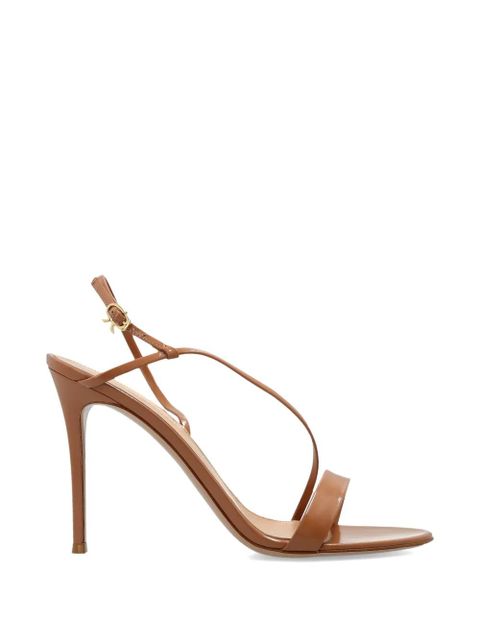 Gianvito Rossi strap leather sandals - Neutrals - zdjęcie produktu nr 1