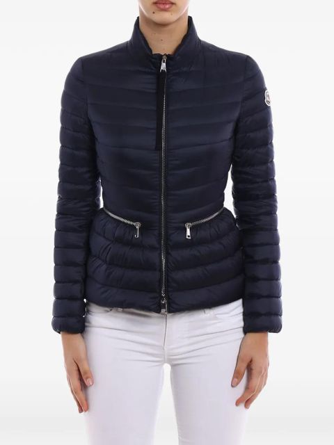 Moncler Agate zipped padded jacket - Blue