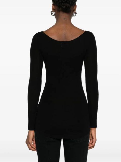 ISABEL MARANT Izzie top - Black