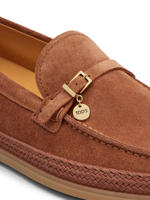 Tod's suede loafers - Brown