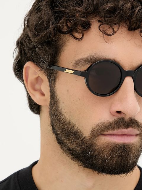 Bottega Veneta okulary przeciwsłoneczne kolor czarny BV1430S