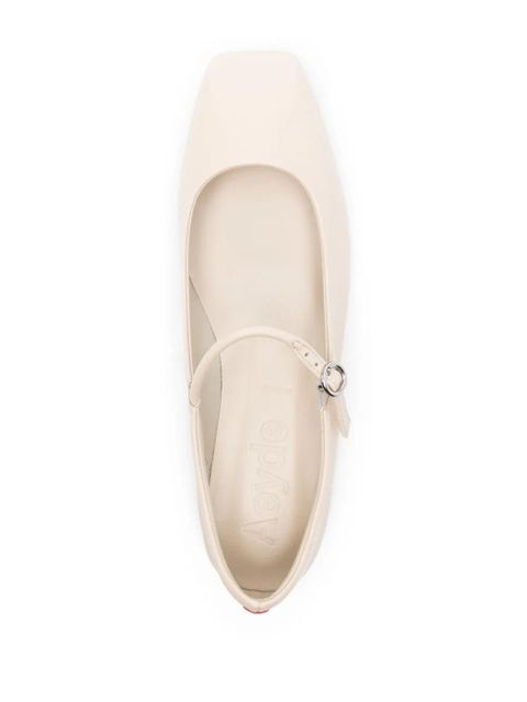 Aeyde Uma ballerina shoes - Neutrals