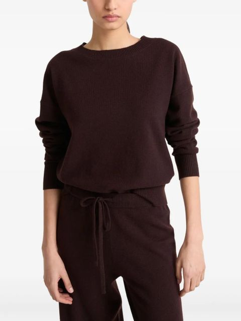 Yves Salomon wool sweater - Brown