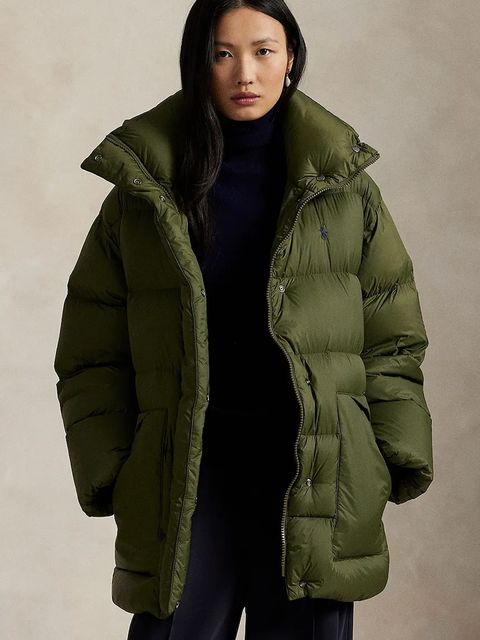 Polo Ralph Lauren kurtka puchowa kolor zielony zimowa 211971186 - zdjęcie produktu nr 1