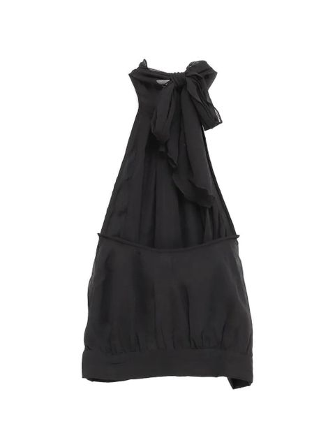 Gimaguas Boa halter-neck top - Black - zdjęcie produktu nr 2