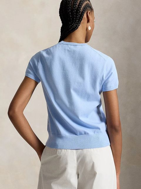 Polo Ralph Lauren sweter damski z bawełną PIMA COTTON - zdjęcie produktu nr 1