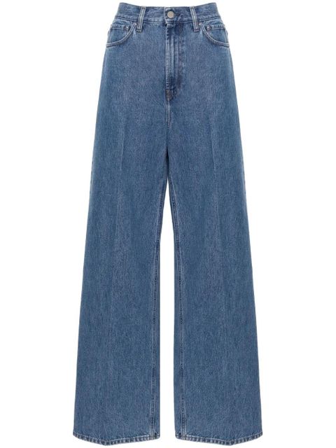 TOTEME high-rise wide-leg jeans - Blue - zdjęcie produktu nr 1