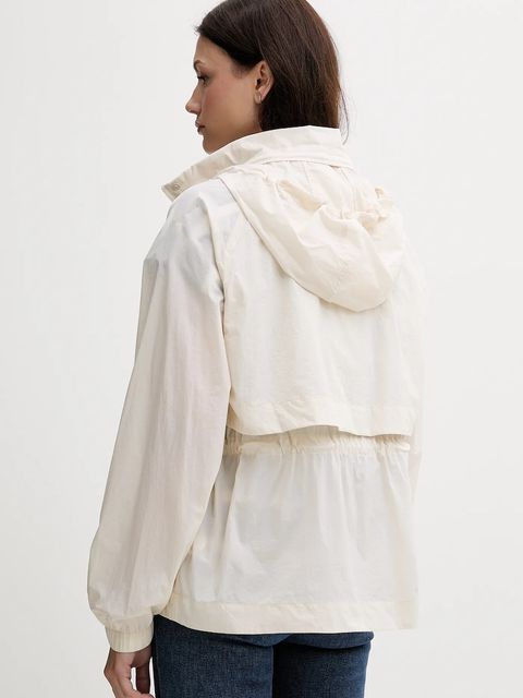 Tommy Hilfiger kurtka kolor beżowy przejściowa WW0WW46444