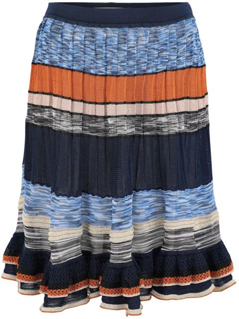 Ulla Johnson Eios midi skirt - Blue - zdjęcie produktu nr 1