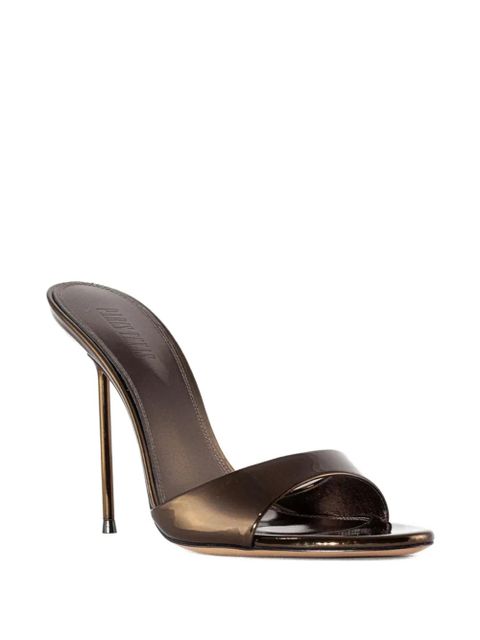 Paris Texas Lidia mirror-effect heeled sandals - Brown - zdjęcie produktu nr 2