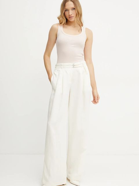 BOSS Orange top damski kolor różowy 50504245 - zdjęcie produktu nr 2