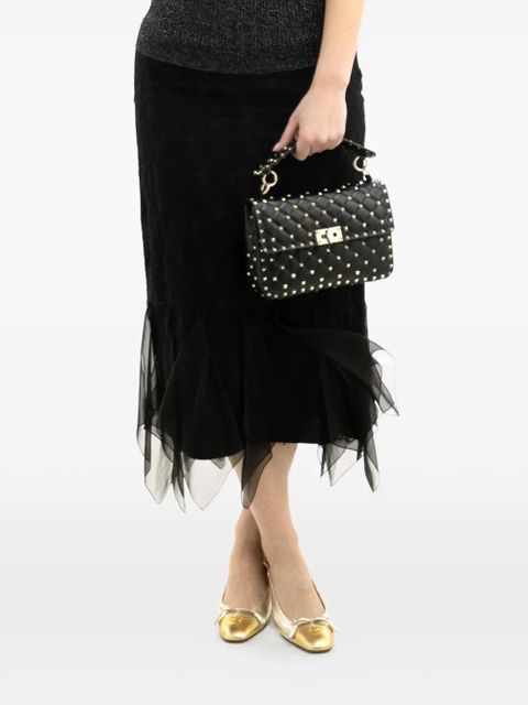 Valentino Garavani lace ruffled skirt - Black - zdjęcie produktu nr 1