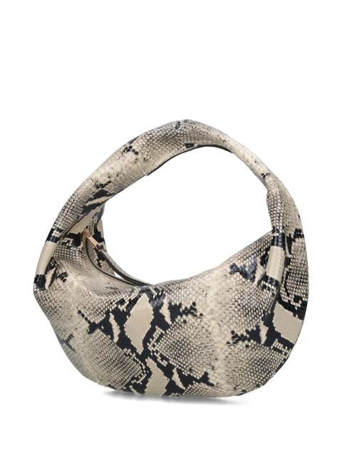 KHAITE medium Olivia snakeskin-pattern shoulder bag - Neutrals - zdjęcie produktu nr 2