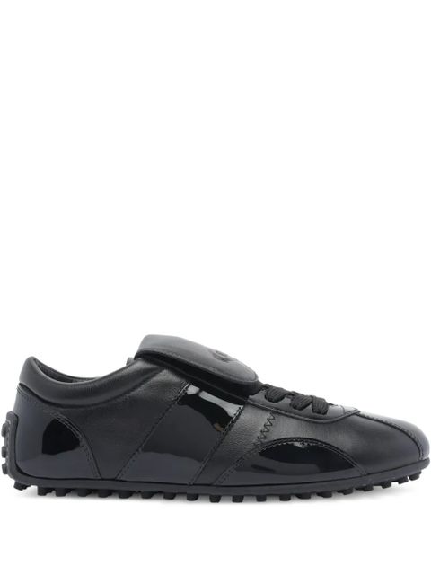 Tod's leather lace-up low-top sneakers - Black - zdjęcie produktu nr 1