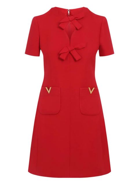 Valentino Garavani Crepe Couture mini dress - Red