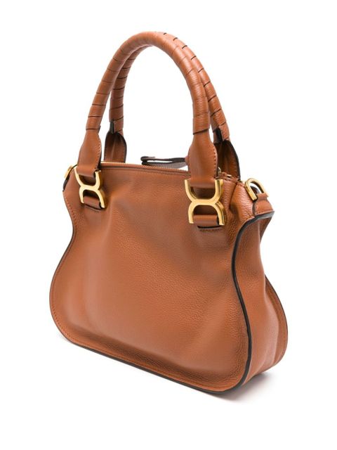 Chloé Marcie Double Carry tote bag - Brown