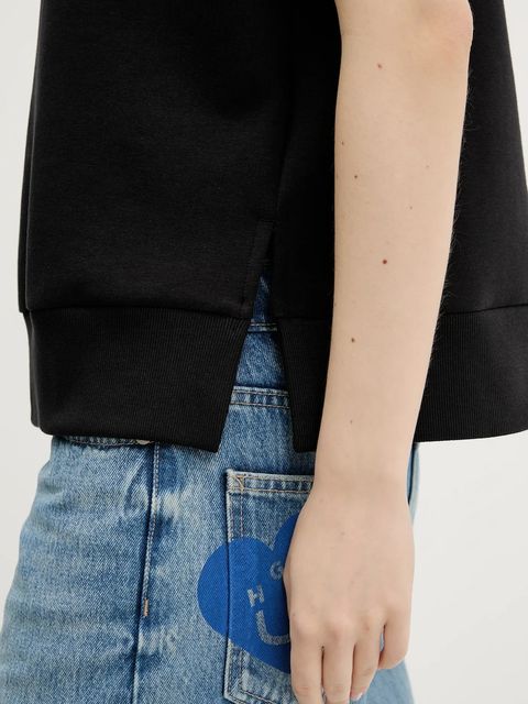 adidas bluza ALL SZN damska kolor czarny z kapturem gładka JM3785