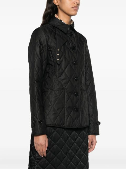 Burberry quilted jacket - Black