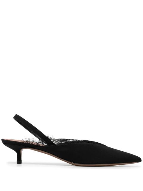 NEOUS 35mm slingback pumps - Black - zdjęcie produktu nr 1