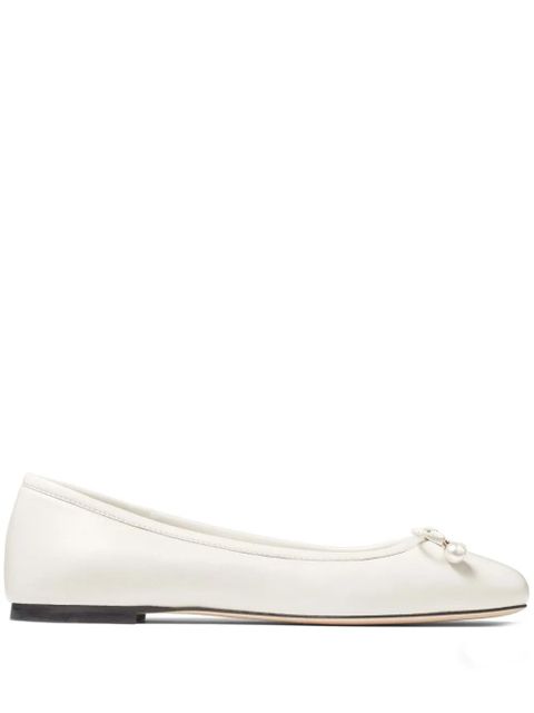 Jimmy Choo Elme ballerina shoes - White - zdjęcie produktu nr 1