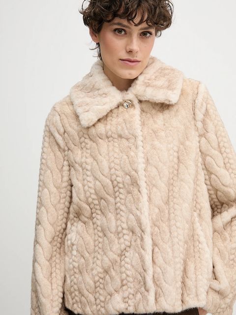 Gaudi kurtka kolor beżowy 521FD39006 - zdjęcie produktu nr 2