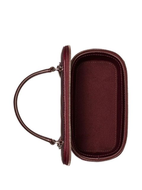 Tory Burch Kira quilted top-handle mini bag - Red