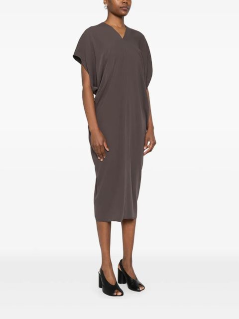 MM6 Maison Margiela draped dress - Green
